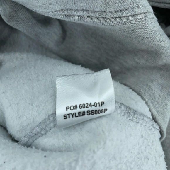 Obey‎ Hoodie Womens Small Gray Rose Floral Pullover Sweatshirt Streetwear Skate - Picture 9 of 9